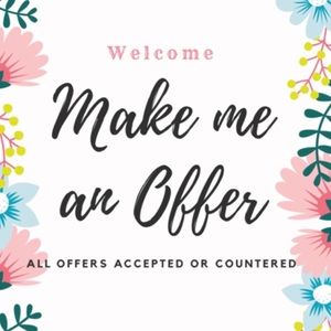 All offers accepted or counteroffered!!!❤️